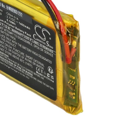 VHBW Babyphone Akku für Motorola CB94-01A - 1400 mAh 3,7 V Li-Polymer