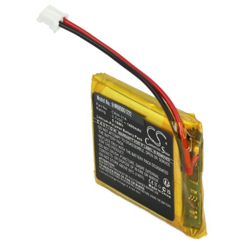 VHBW Babyphone Akku für Motorola CB94-01A - 1400 mAh 3,7 V Li-Polymer
