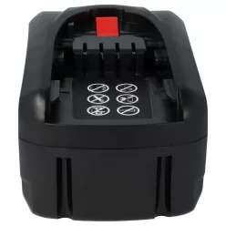   VHBW Gardena Lawn Mower Battery 14902-2, 14902-20, 14903-20, 14903 - 5000 mAh 18 V Li-Ion, Black