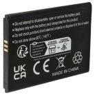 VHBW Senior mobile phone battery Emporia AK-S3M - 2500 mAh 3.8 V Li-polymer - Smartphone battery