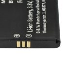 VHBW Senior mobile phone battery Emporia AK-S3M - 2500 mAh 3.8 V Li-polymer - Smartphone battery