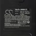 VHBW Radio Akku SBR-25LI, SBR-28Li, SBR-26LI, SBR-28 - 2500 mAh 7,4 V Li-Ion