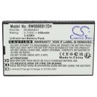 VHBW Mobile Phone Battery for Swisstone RCB06S01 - 950 mAh 3.7 V Li-Ion - Smartphone Battery