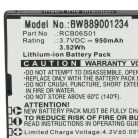 VHBW Mobile Phone Battery for Swisstone RCB06S01 - 950 mAh 3.7 V Li-Ion - Smartphone Battery