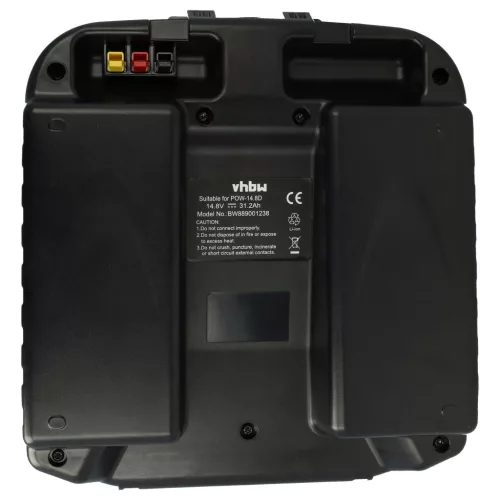 VHBW Electric Golf Cart Battery PK3785, 4S8P, PK3583 - 31200 mAh 14.8 V Li-Ion