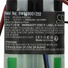 VHBW Battery for Philips 69-2008-009-223, 300003446941 - 2000 mAh, 18 V, Li-Ion