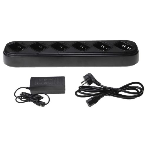 VHBW Ladegerät + Netzadapter für Motorola NNTN5510 Radioakkus, 0,4 A