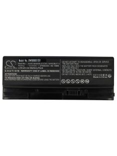   Clevo NH50BAT-4, 6-87-NH50S-41C00 notebook akkumulátor  - 2750 mAh 14,6 V Li-Ion