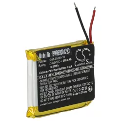   VHBW Garmin 361-00139-10 Smartwatch Battery - 210 mAh, 3.85 V, Li-Polymer