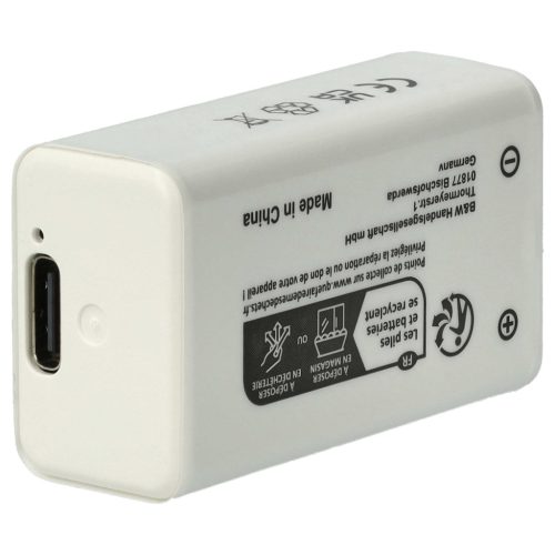 VHBW 9V Block Akku Daitem BATV13 - 1000 mAh 9 V Li-Ion