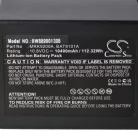 VHBW Cub Cadet MRK9200A BAT9101A Lawn Mower Battery - 10.4 Ah 10.8 V Li-Ion