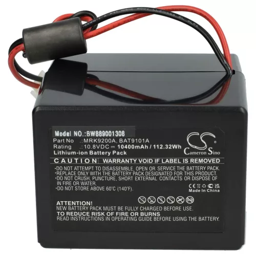VHBW Cub Cadet MRK9200A BAT9101A Lawn Mower Battery - 10.4 Ah 10.8 V Li-Ion