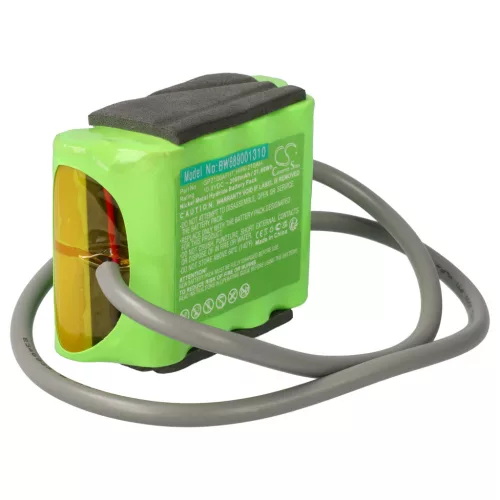 VHBW Rollladenakku Velux GP210AFHT, GP2100AFHT, HHR-210AH, 865103, 832817 - 2000 mAh 10,8 V NiMH