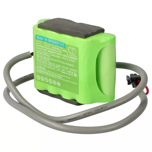 VHBW Rollladenakku Velux GP210AFHT, GP2100AFHT, HHR-210AH, 865103, 832817 - 2000 mAh 10,8 V NiMH