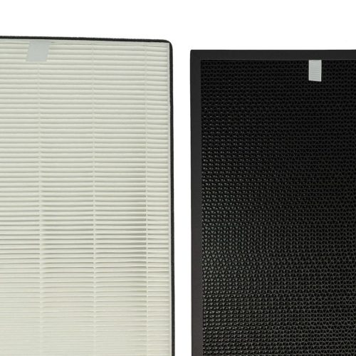 VHBW Ideal 8736001 Légtisztító 2 Részes Szűrőkészlet - HEPA Szűrő, Aktív Szénszűrő
