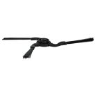 VHBW Miele 9724010 Robotporszívó Oldalkefe Készlet, 2x, 3 Karú, Fekete