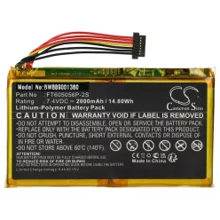   VHBW Polaroid FT605056P-2S Battery - 2000 mAh, 7.4 V, Li-Polymer