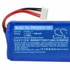VHBW Akkumulátor  HP P0562-LF nyomtatóhoz - 500 mAh 7,4 V Li-polimer