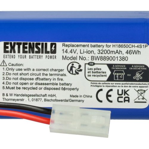 VHBW Battery for Xiaomi H18650CH-4S1P - 3200 mAh, 14.4 V, Li-Ion