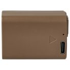 VHBW Sony NP-FW50 akkumulátor - 900 mAh, 7,4 V, Li-Ion információs chippel, USB C aljzattal