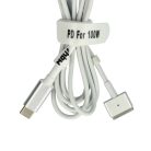 VHBW USB-C-Adapterkabel für MagSafe 2, 11 Zoll 2012-2017 Apple MacBook Air Notebook - 100 W, PVC