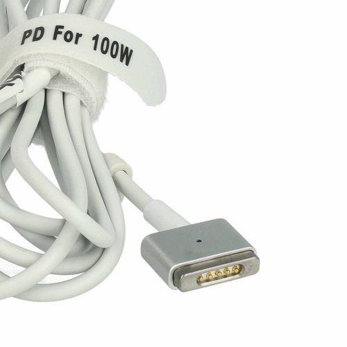 VHBW USB-C-Adapterkabel für MagSafe 2, 11 Zoll 2012-2017 Apple MacBook Air Notebook - 100 W, PVC