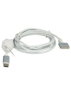   C típusú USB adapterkábel MagSafe 2-höz, 11"-es 2012-2017 Apple MacBook Air notebookhoz - 65 W, PVC