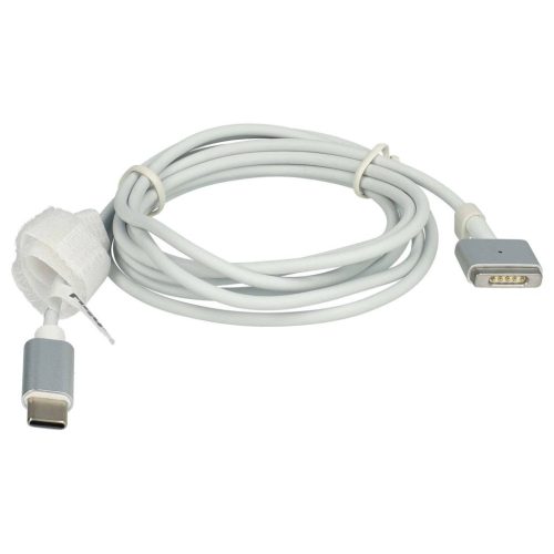 C típusú USB adapterkábel MagSafe 2-höz, 11"-es 2012-2017 Apple MacBook Air notebookhoz - 65 W, PVC