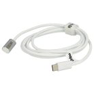 VHBW C típusú USB adapterkábel MagSafe 2-höz, 11"-es 2012-2017 Apple MacBook Air notebookhoz - 100 W, nylon