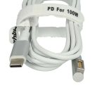 VHBW C típusú USB adapterkábel MagSafe 1-hez  Apple ADA-C2MS1-et AppleNotebookhoz - 100 W, PVC