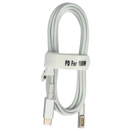 VHBW C típusú USB adapterkábel MagSafe 1-hez  Apple ADA-C2MS1-et AppleNotebookhoz - 100 W, PVC