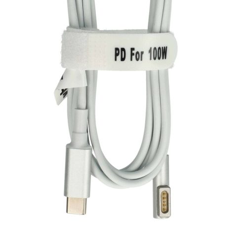 VHBW C típusú USB adapterkábel MagSafe 1-hez  Apple ADA-C2MS1-et AppleNotebookhoz - 100 W, PVC
