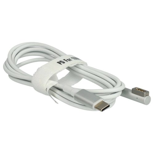 VHBW C típusú USB adapterkábel MagSafe 1-hez  Apple ADA-C2MS1-et AppleNotebookhoz - 100 W, PVC