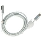 VHBW USB-Adapterkabel für MagSafe 1, 13" Ende 2009 Apple MacBook 13" Ende 2009 Notebook - 65 W
