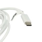 VHBW C típusú USB adapterkábel MagSafe 1-hez Apple ADA-C2MS1 for AppleNotebook-ot - 100 W, nylon