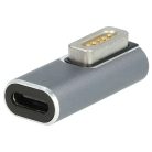 VHBW USB Type C Adapter für MagSafe 1 Apple ADA-C2MS1 für Apple Notebook - 100 W Adapter