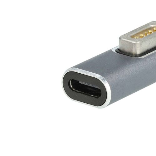 VHBW USB Type C Adapter für MagSafe 1 Apple ADA-C2MS1 für Apple Notebook - 100 W Adapter
