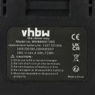 VHBW Electric hand tool battery Bosch 1 600 Z00 000, 1 600 A00 DD7 - 4000 mAh, 18 V, Li-Ion