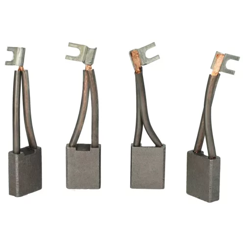 VHBW Carbon Brush Set (4 pcs), Linde Nutzfahrzeug, Sizes: 25.5 x 19.8 x 7.9 mm