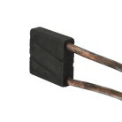 VHBW 4 Szénkefe Linde Nutzfahrzeug 0009718158, 39,9 x 40 x 12,2 mm