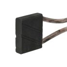 VHBW 4x Szénkefe Linde J2506034, 0009718189, 31,4 x 39,8 x 10 mm