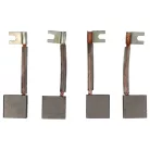 VHBW Carbon Brush Set (4 pcs) Jungheinrich Nutzfahrzeug RC-303887-004, 10x25x25mm