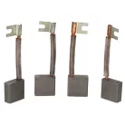 VHBW Carbon Brush Set (4 pcs) Jungheinrich Nutzfahrzeug RC-303887-004, 10x25x25mm