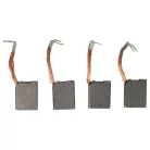 VHBW 4-teiliges Kohlebürsten-Set Jungheinrich Nutzfahrzeug 28711090, Größe: 26,5 x 20 x 8 mm