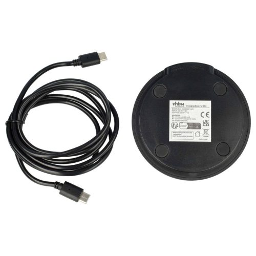 VHBW USB-Ladestation für Bose Lautsprecher - Incl. USB C Kabel schwarz