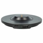 VHBW USB-Ladestation für Bose Lautsprecher - Incl. USB C Kabel schwarz