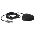 VHBW USB Charging Station for Sonos LPS-05WB-I Wireless Charger - Black Charging Cable