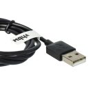 Xiaomi Mi Band 8, Redmi Band 2 Fitness Tracker Töltőkábel - 100 cm, fekete