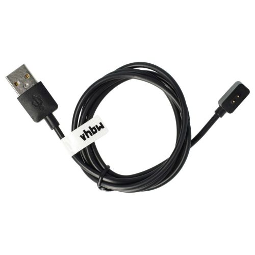 Xiaomi Mi Band 8, Redmi Band 2 Fitness Tracker Töltőkábel - 100 cm, fekete