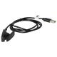 VHBW Garmin 010-11029-19 Charging Cable - 100 cm, Black